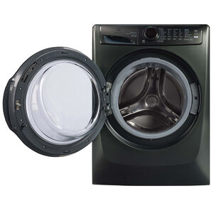 Electrolux 27 in. 4.5 cu. ft. Stackable Front Load Washer with LuxCare Plus Wash, SmartBoost Sanitize & Perfect Steam Cycle - Alpine Green, Alpine Green, hires