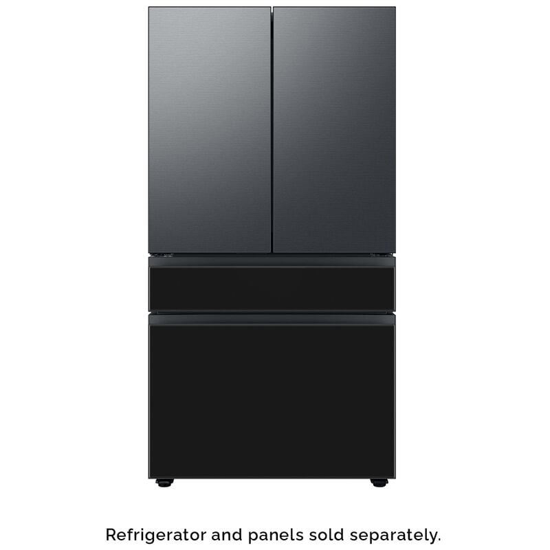Samsung BESPOKE 4-Door French Door Middle Panel for Refrigerators - Charcoal Glass, , hires