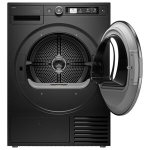 Asko 5-Series 24 in. 5.2 cu. ft. Smart Stackable Ventless Electric Dryer with Heat Pump & Sensor Dry - Graphite Black, Graphite Black, hires