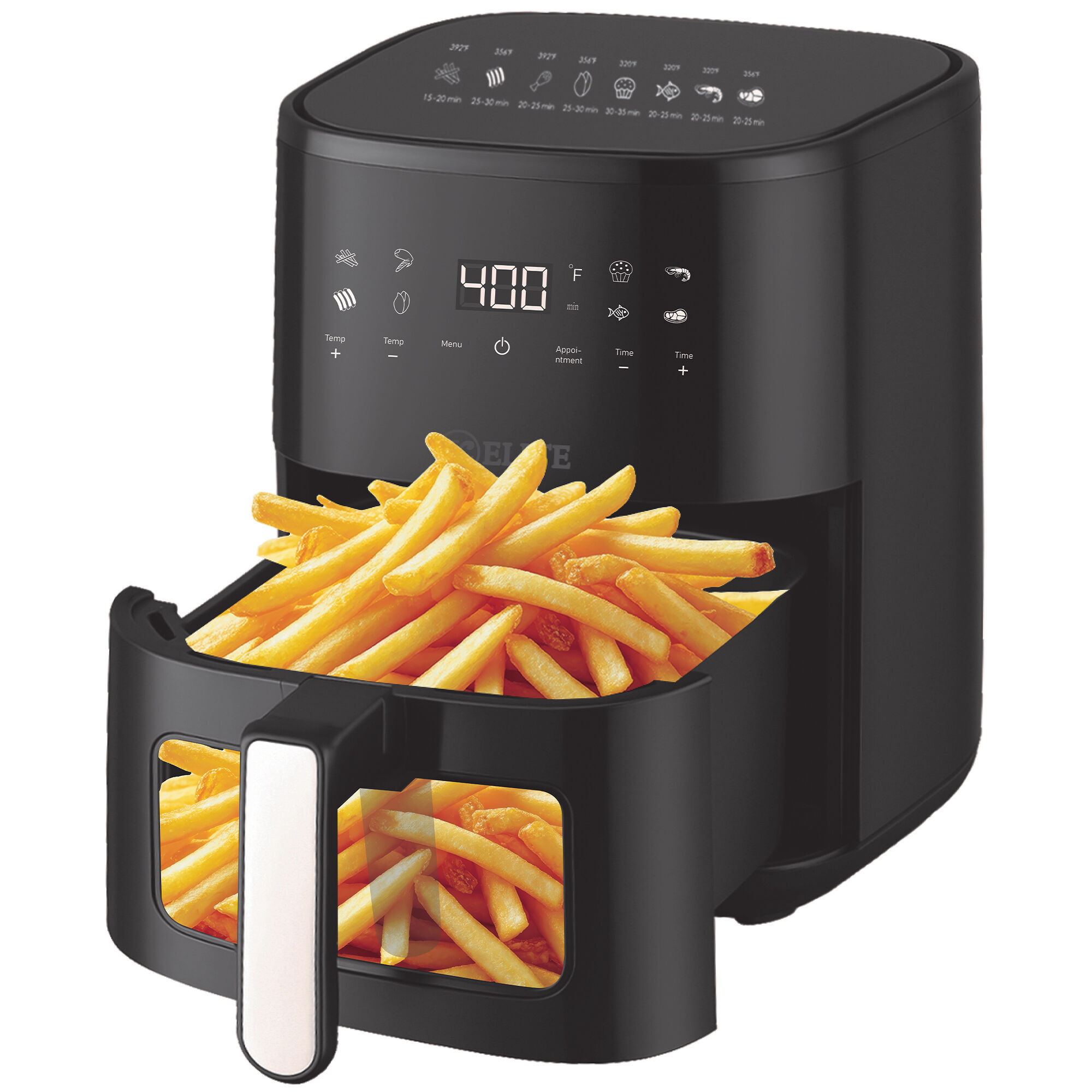 Kitchen Elite 8-Qrt. Basket Air Fryer with Touchscreen Digital