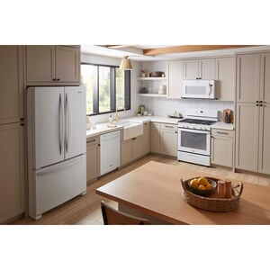 Whirlpool 30 in. 5.1 cu. ft. Gas Range with 5 Sealed Burners - White, White, hires