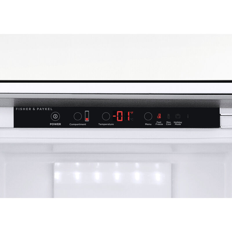 Fisher & Paykel Series 5 24 in. 8 cu. ft. Built-In Counter Depth Bottom Freezer Refrigerator - Custom Panel Ready, , hires