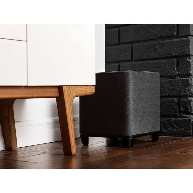 Denon Home Subwoofer with Built-In HEOS - Black, , hires