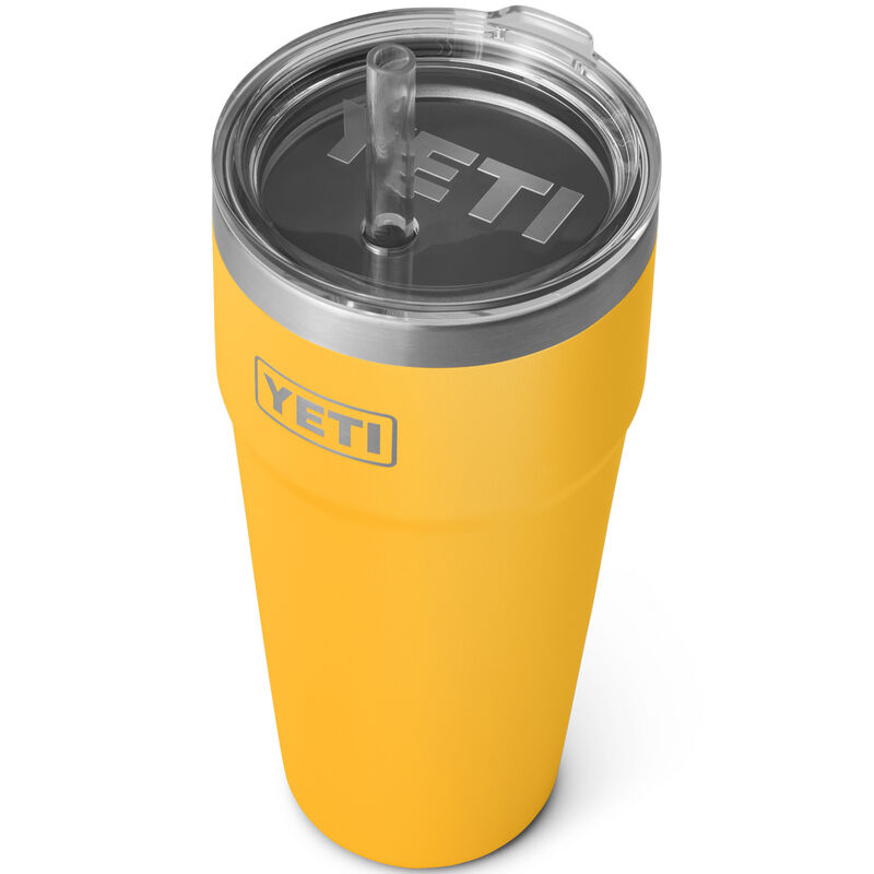KING CRAB ORANGE Yeti Rambler 26 oz Stackable straw cup REVIEW UNBOXING 