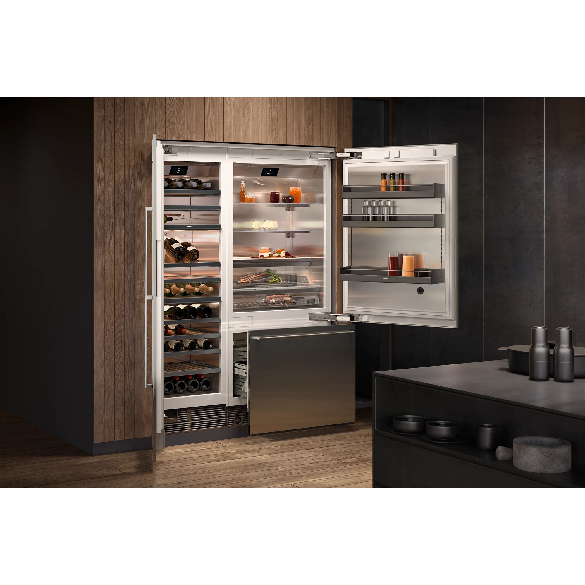 Gaggenau Vario 400 Series 36 in. Built In 19.5 cu. ft. Smart