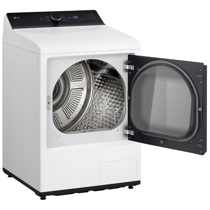 LG 27 in. 7.3 cu. ft. Smart Ventless Electric Dryer with Heat Pump & Sensor Dry - Alpine White, Alpine White, hires