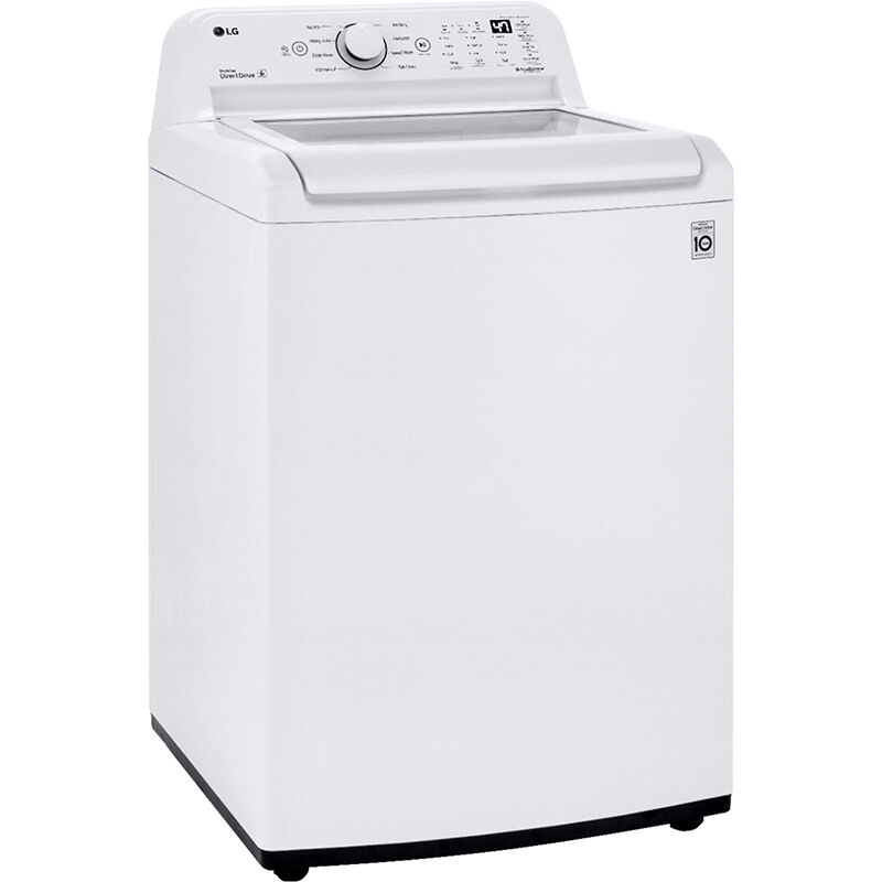 LG 27 in. 4.3 cu. ft. Top Load Washer with 4-Way Agitator & TurboDrum Technology - White, , hires