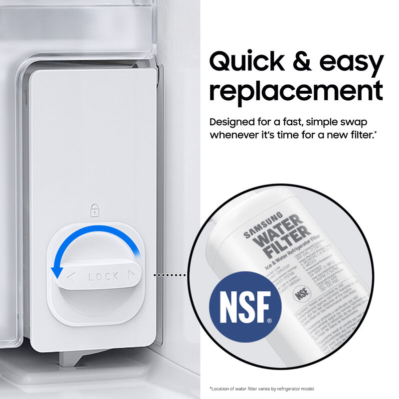 Samsung 6-Month Replacement Refrigerator Water Filter - HAFQIN, , hires