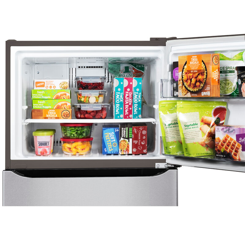 LG 30 in. 20.2 cu. ft. Top Freezer Refrigerator - Stainless Steel, Stainless Steel, hires