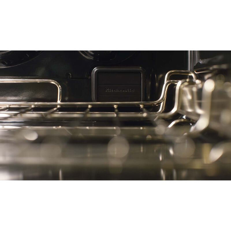 KitchenAid 30 in. 5 cu. ft. Smart Steam Electric Single Wall Oven with True European Convection - Stainless Steel, , hires