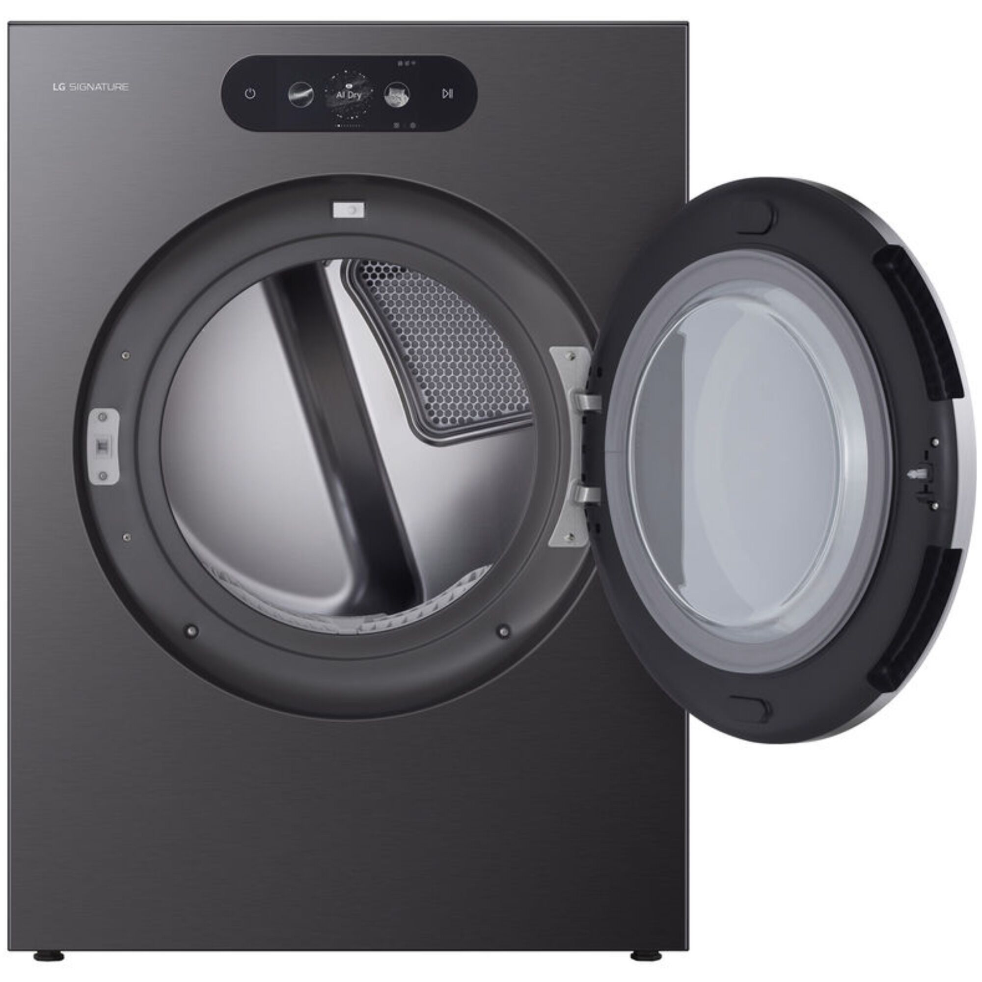LG SIGNATURE 29 in. 9.0 cu. ft. Smart Stackable Gas Dryer with