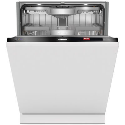 Miele 24 in. Top Control Smart Dishwasher with 39 dBa Sound Level & 3rd-Rack - Custom Panel Ready | G7986SCVIK2O