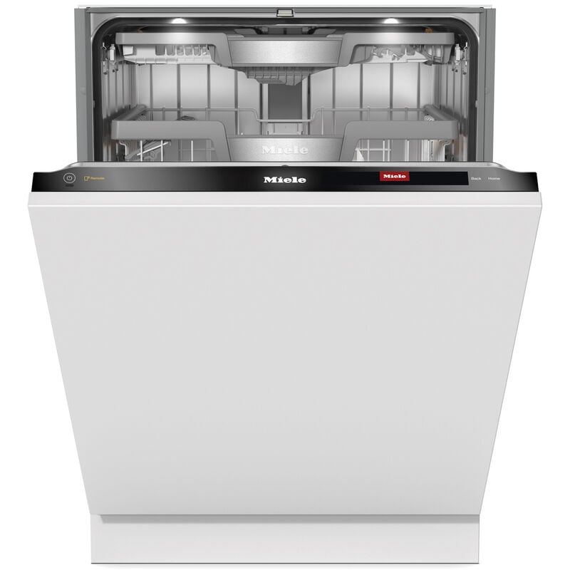 Miele 24 in. Top Control Smart Dishwasher with 39 dBa Sound Level & 3rd-Rack - Custom Panel Ready, , hires