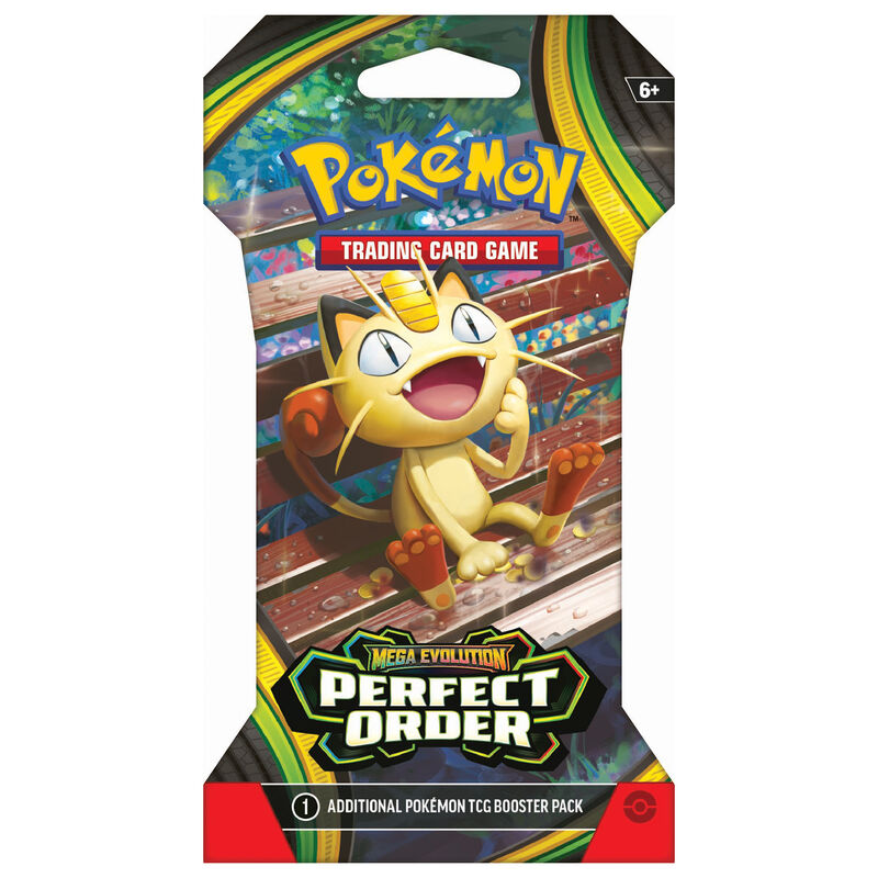 Pokemon Trading Card Game: Mega Evolution - Perfect Order Sleeved Booster Pack, , hires
