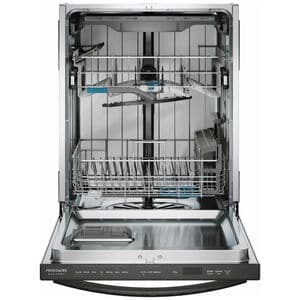 Frigidaire Gallery 24 in. Top Control Dishwasher with 47 dBa Sound Level, 3rd-Rack & CleanBoost - Black Stainless, , hires