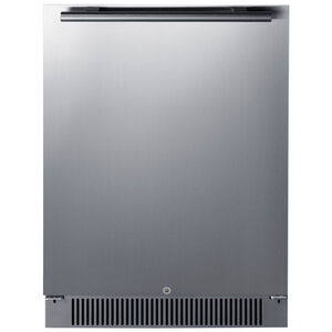 Summit 24 in. 4.6 cu. ft. Outdoor Mini Fridge - Stainless Steel, , hires