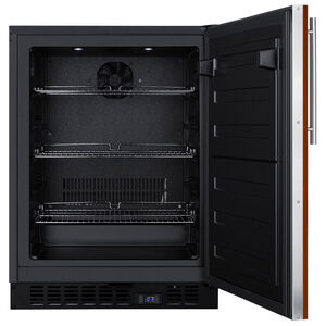 Summit 24 in. 3.7 cu. ft. Built-in Compact Upright Freezer with Adjustable Shelves - Custom Panel Ready, , hires