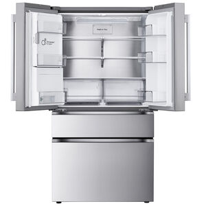 LG 36 in. 28.6 cu. ft. Smart 4-Door French Door Refrigerator with Ice & Water Dispenser - PrintProof Stainless Stee, , hires