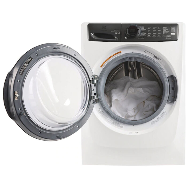Electrolux 700 Series 27 in. 4.5 cu. ft. Stackable Front Load Washer with LuxCare Plus Wash, SmartBoost, Sanitize Cycle & Perfect Steam - Matte White, , hires