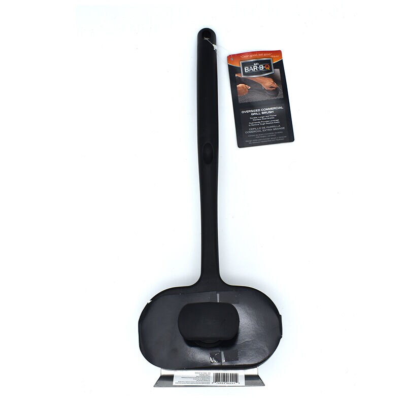 MR. BAR-B-Q Oversized Grill Brush - Black, , hires