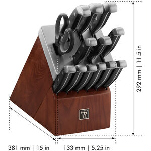 Henckels Statement Self-Sharpening Knife Block Set - Stainless Steel, , hires