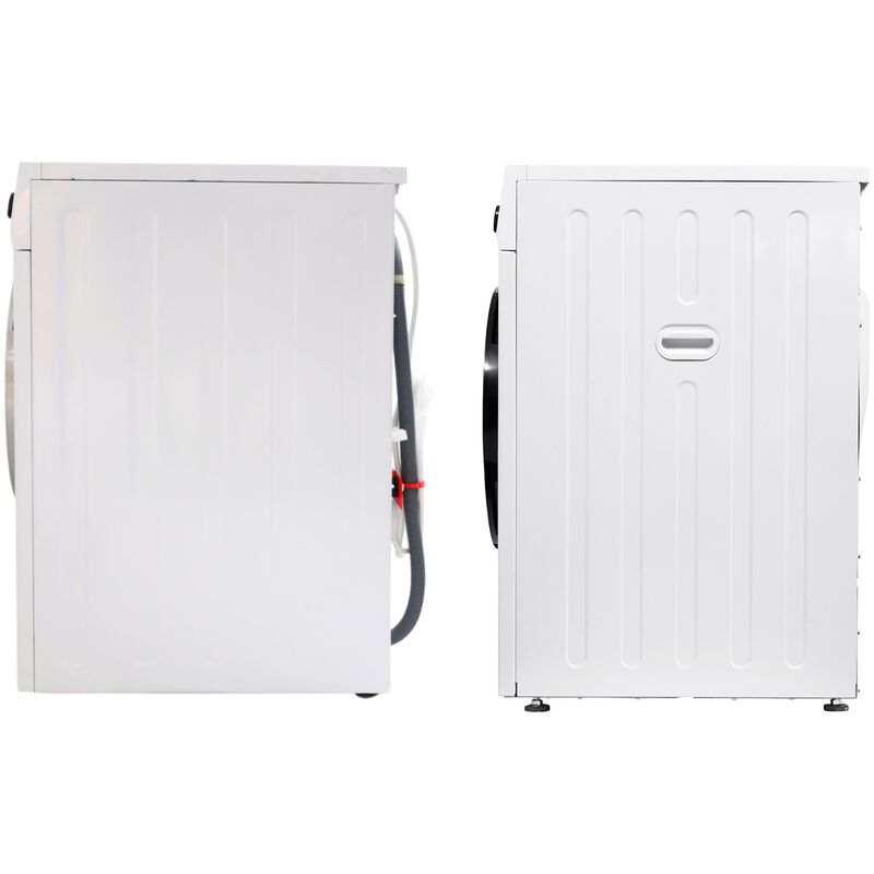 Equator Advanced 24 in. 2.47 cu. ft. Electric Front Load Laundry Center with Sensor Dry, Pet & Sanitize Cycle - White, , hires
