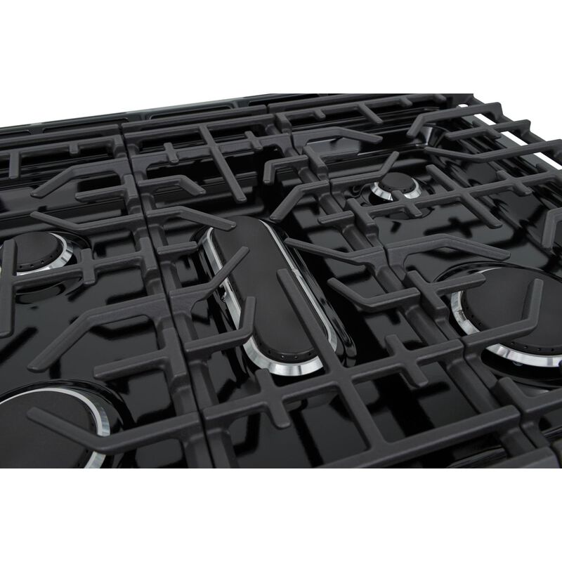 Frigidaire Gallery 30 in. 5.1 cu. ft. Air-Fry True European Convection Steam Gas Range with 5 Sealed Burners - Stainless Steel, , hires
