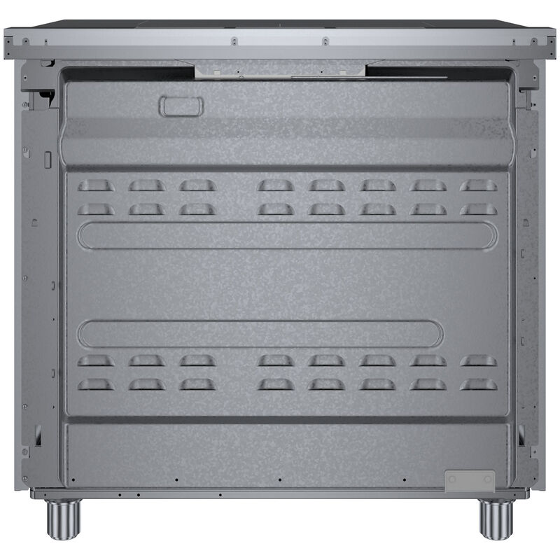 Bosch 800 Series 36 in. 3.7 cu. ft. True European Convection Electric Range with 5 Induction Burners - Stainless Steel, , hires