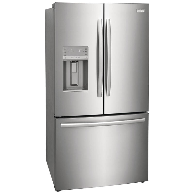 Frigidaire Gallery 36 in. 27.8 cu. ft. French Door Refrigerator with Ice & Water Dispenser - Smudge-Proof Stainless Steel, Smudge-Proof Stainless Steel, hires