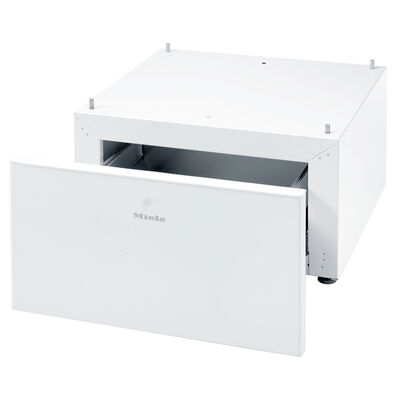 Miele Washer & Dryer Pdestal with Drawer - Lotus White | WTS510
