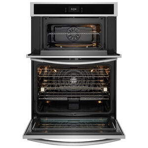 Frigidaire Gallery 30 in. 7.0 cu. ft. Smart Steam Electric Electric Microwave/Wall Oven Combo with True European Convection - Stainless Steel, , hires