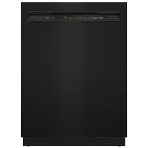 KitchenAid 24 in. Built-In Dishwasher with Front Control , 47 dBA Sound Level, 12 Place Settings, 5 Wash Cycles & Sanitize Cycle - Black, , hires