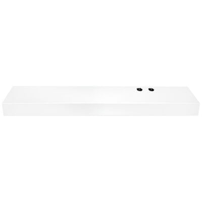Frigidaire 30 in. Convertible Standard Style Range Hood with 230 CFM, 2 Fan Speeds & 1 Incandescent Light - White | FCVW3025AW