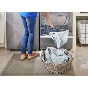 Maytag 27 in. 7.4 cu. ft. Smart Gas Dryer with Extra Power Button, Sensor Dry, Sanitize & Steam Cycle - Metallic Slate, Metallic Slate, hires