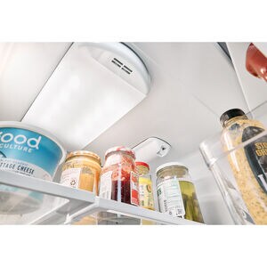 Whirlpool 36 in. 24.5 cu. ft. 4-Door French Door Refrigerator with Ice & Water Dispenser - Fingerprint resistant Black Stainless, Fingerprint Resistant Black Stainless, hires