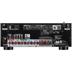 Denon 7.2 Ch. 4K/8K Dolby Atmos AV Receiver Powered by HEOS - Black, , hires