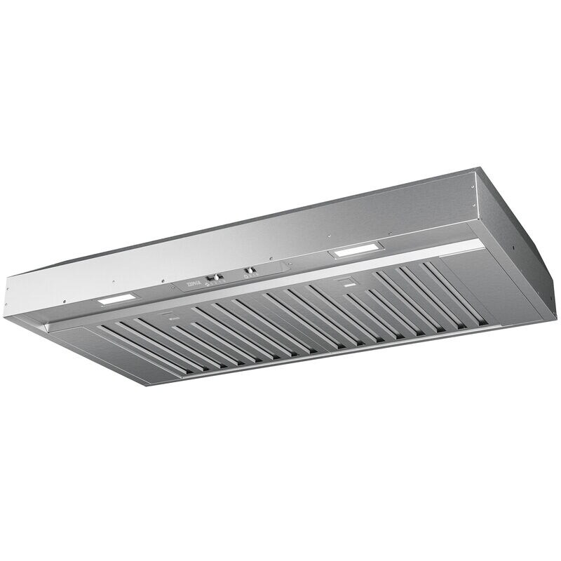 Zephyr Monsoon Mini Series 36 in. Convertible Standard Style Range Hood with 300 CFM, 3 Fan Speeds & 2 LED Lights - Stainless Steel, , hires