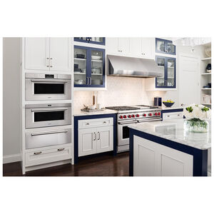 Wolf 48 in. 6.9 cu. ft. Double Oven Freestanding LP Gas Range with 6 Sealed Burners - Stainless Steel, , hires
