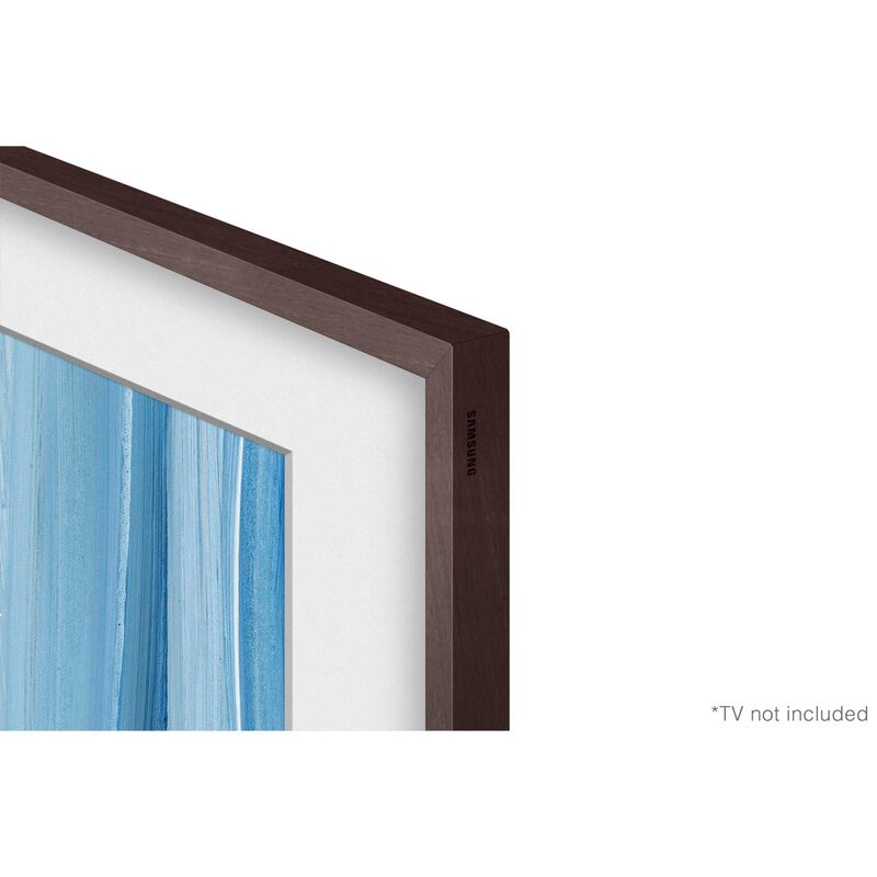 Samsung 75" The Frame Customizable Bezel - Modern Brown, , hires