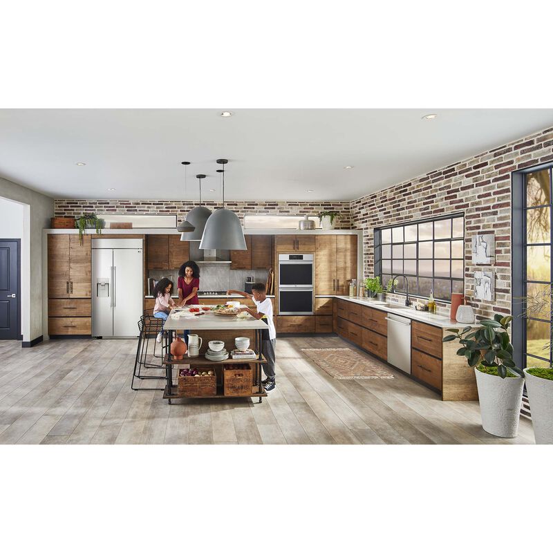 LG Studio 30 in. 9.4 cu. ft. Smart Front Control Speed/ SteamElectric Double Wall Oven with True European Convection - Stainless Steel, , hires