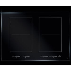 JennAir Oblivian Glass 30 in. 4-Burner Induction Cooktop with Simmer Burner & Power Burner - Black, , hires