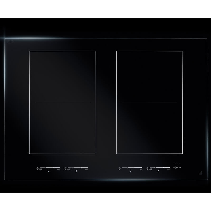 JennAir Oblivian Glass 30 in. 4-Burner Induction Cooktop with Simmer Burner & Power Burner - Black, , hires