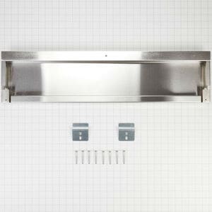 Whirlpool Backsplash for Ranges - Stainless Steel, , hires