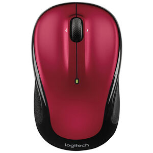 Logitech M325S Wireless Mouse - Red, Red, hires