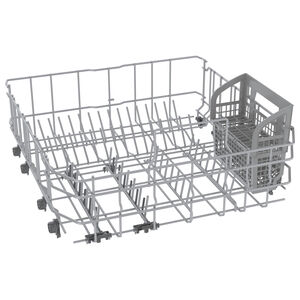 Bosch 300 Series 24 in. Top Control Smart Dishwasher with 46 dBa Sound Level, 3rd-Rack & PureDry - Stainless Steel, Stainless Steel, hires