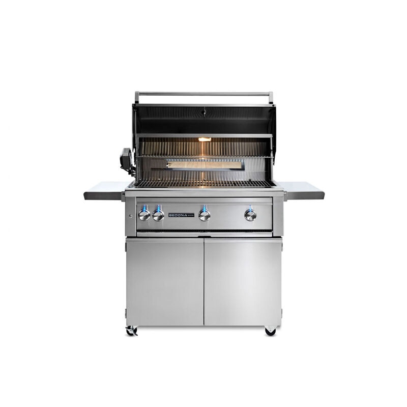 Sedona by Lynx 36 in. 3-Burner Liquid Propane Gas Grill with Rotisserie & Sear Burner - Stainless Steel, , hires