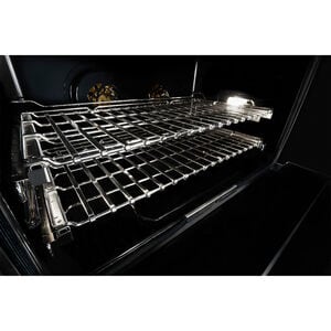 JennAir Rise Series 36 in. 5.1 cu. ft. Smart True European Convection Steam Dual Fuel Range with 4 Sealed Burners & Griddle - Stainless Steel, , hires
