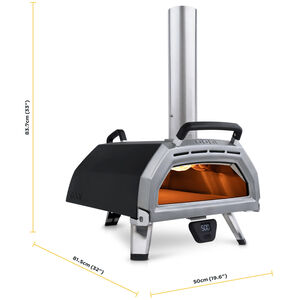 Ooni Karu 16 Multi-Fuel Pizza Oven - Black with Stainless Steel, , hires