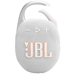 JBL Clip 5 Ultra Portable Waterproof Speaker - White, White, hires