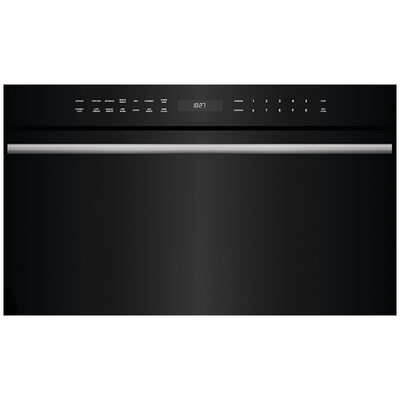 Wolf M Series 30 in. 1.6 cu.ft Built-In Microwave with 10 Power Levels & Sensor Cooking Controls - Black | MDD30CMBTH
